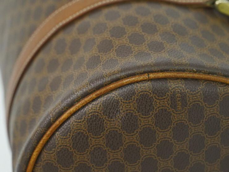 Celine Vintage Celine Travel Bag Brown