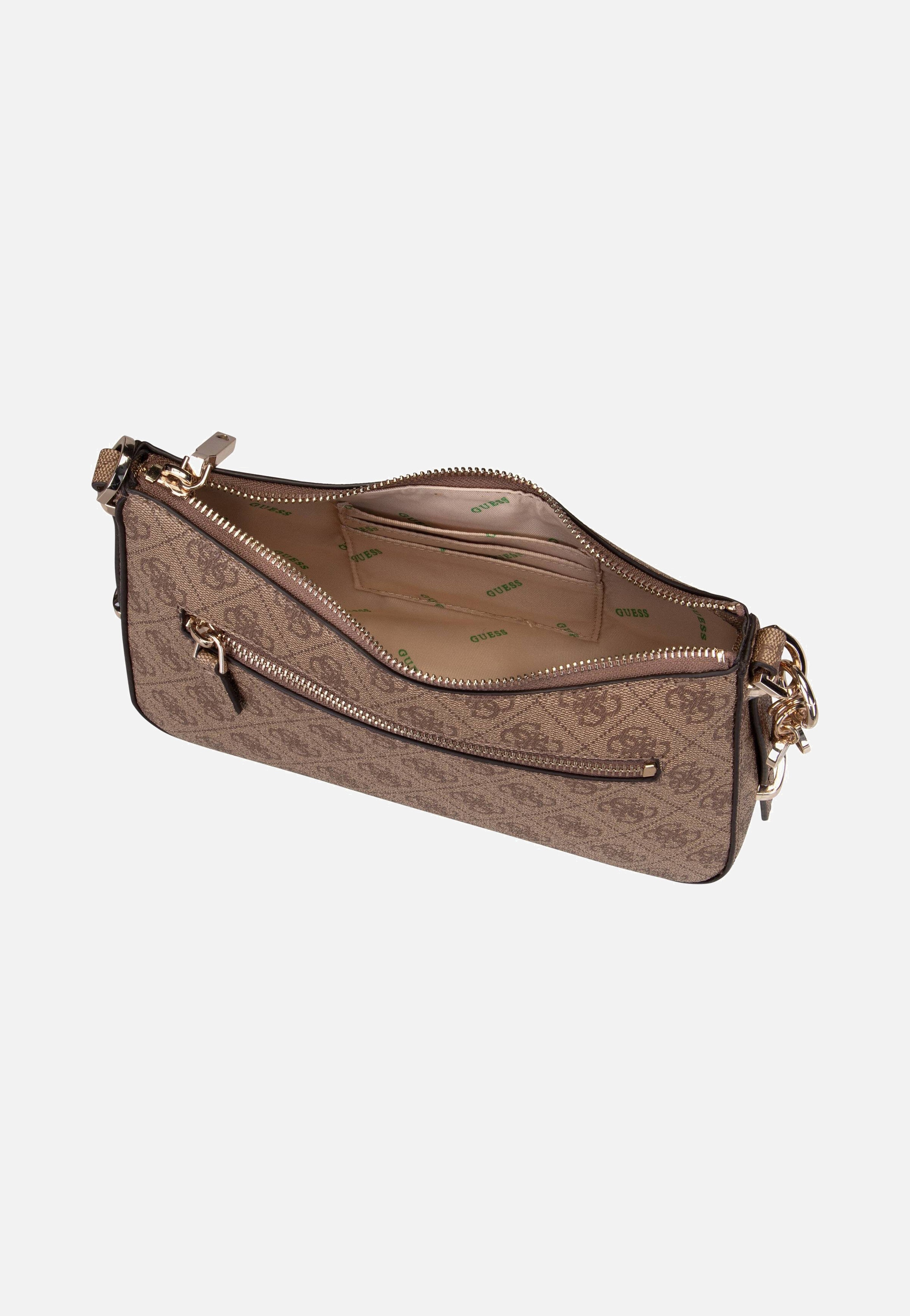 Eco Erica Top Zip 51018 Latte - Umhängetasche