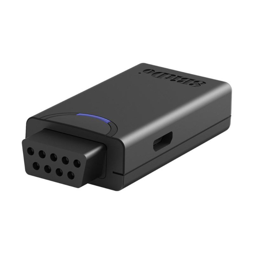 Wireless Adapter Retro Receiver Bluetooth Game Controller Adapter für Sega Genesis und Mega Drive - Schwarz