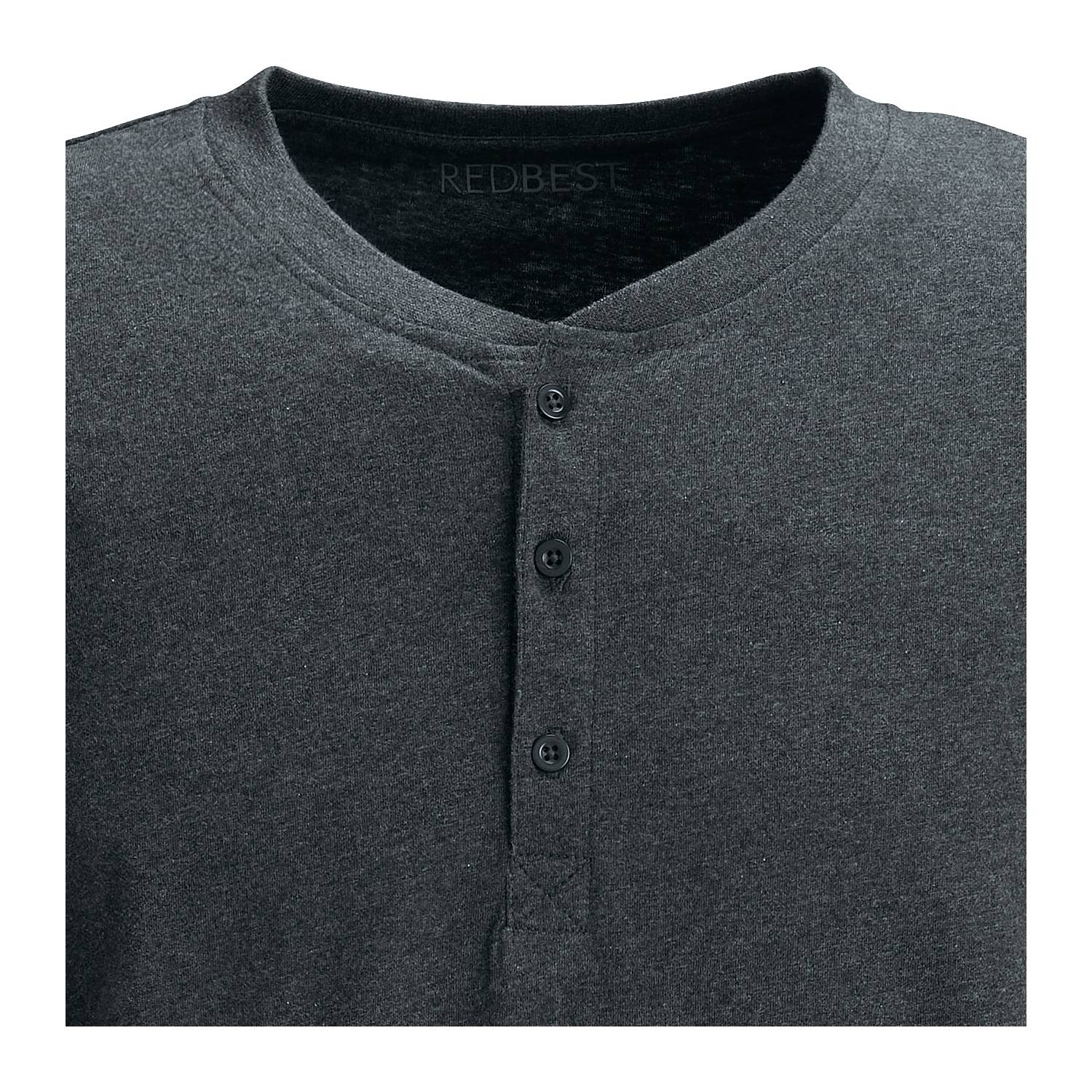 REDBEST Mix & Match Single-Jersey Herren-Langarmshirt