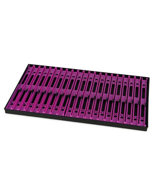 Matrix 26cm Purple Pole Winder Tray (21 Winders) - Dobber -