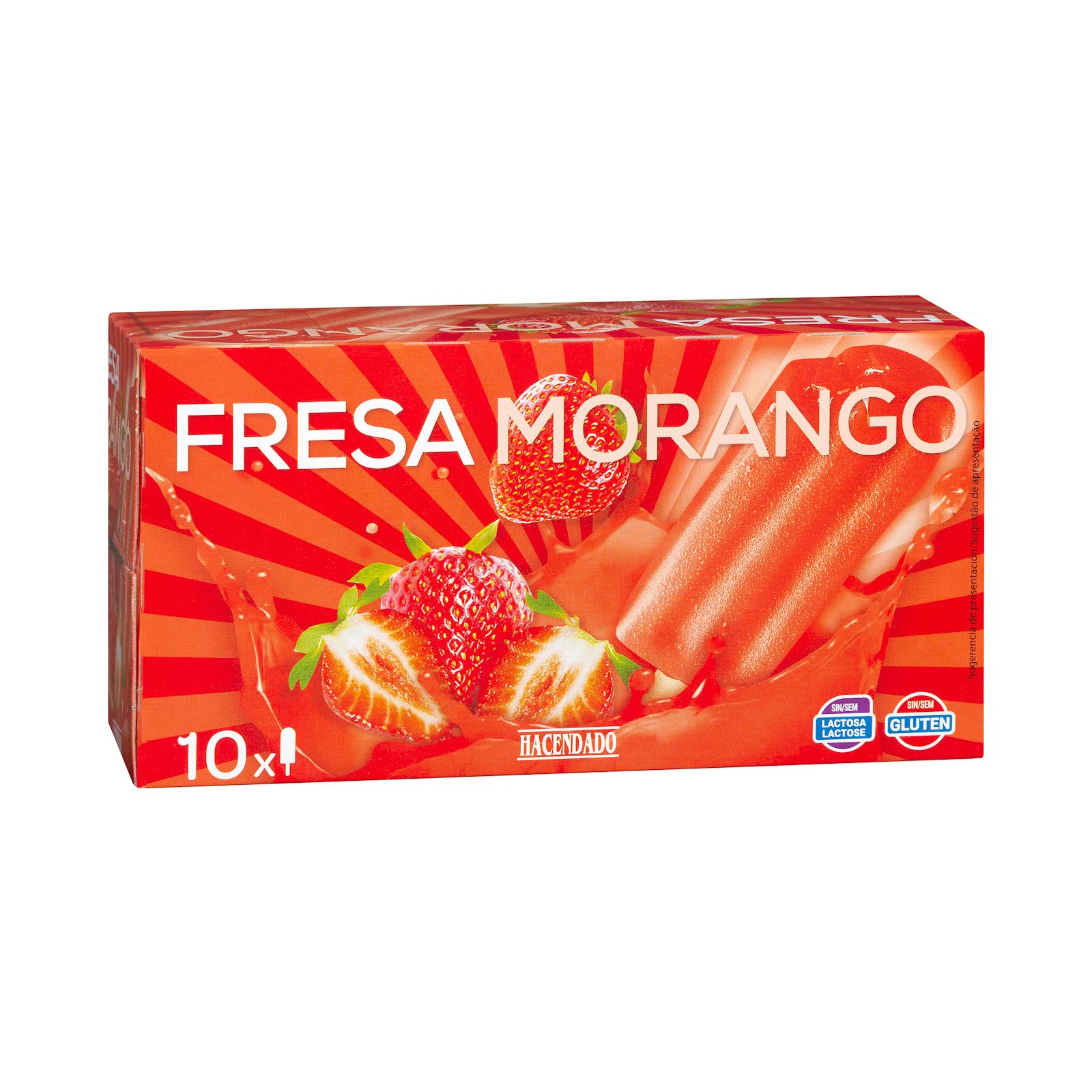 Glace Hacendado à la Fraise