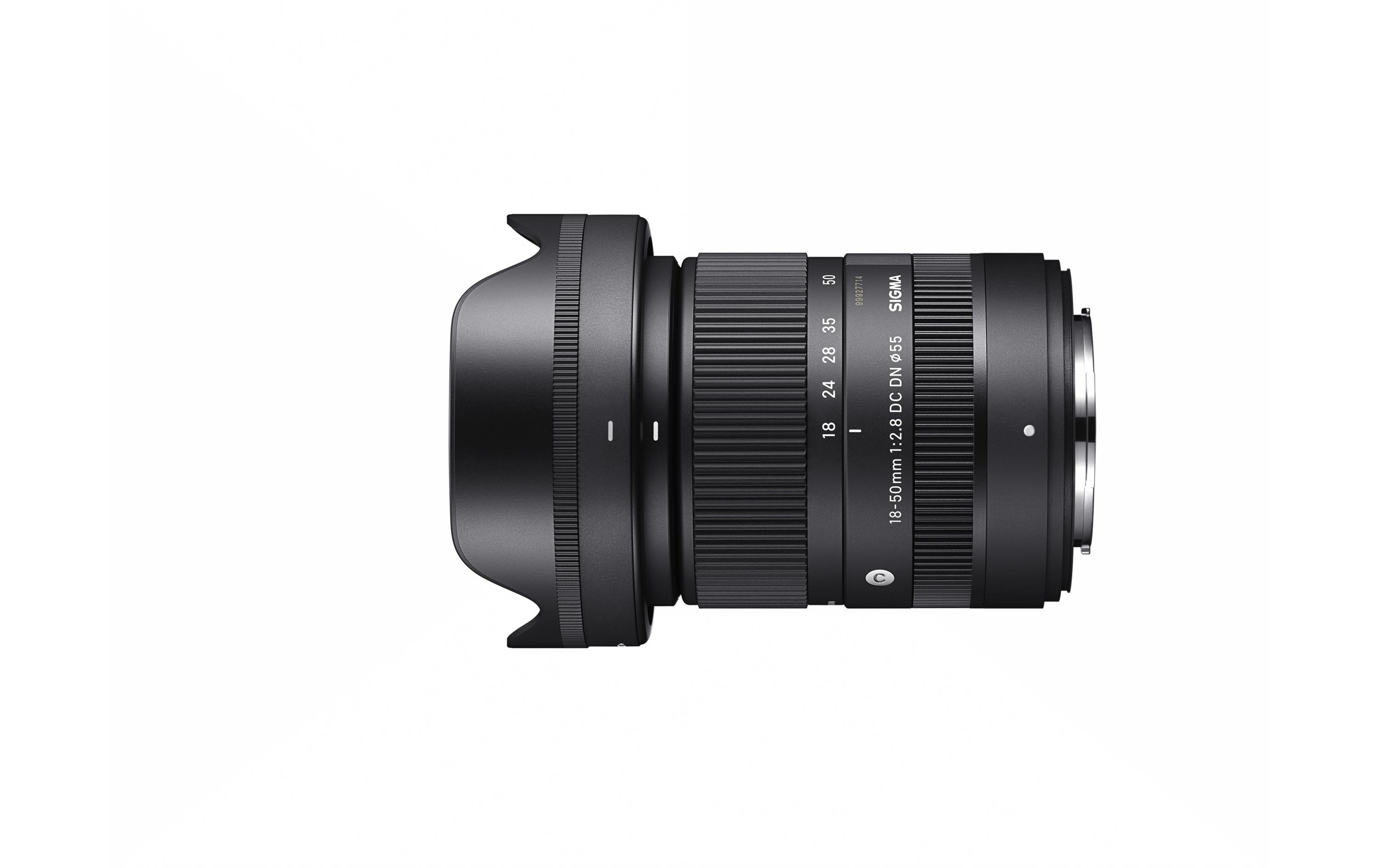 Zoomobjektiv 18-50mm f / 2.8 DC DN Fujifilm X-Mount<br>Kleines, leichtes und helles Standardzoom für spiegellose APS-C-Kameras