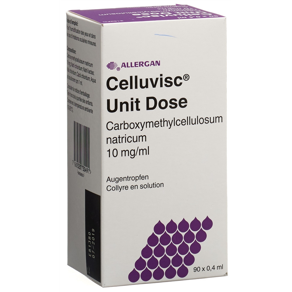 CELLUVISC Unit Dose Gtt Opht Monodos 0.4 ml