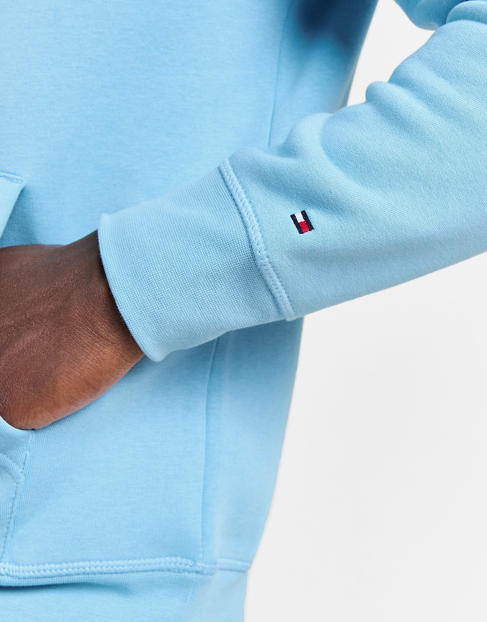 Tommy Hilfiger Sweat à Capuch Logo Brodé Homme