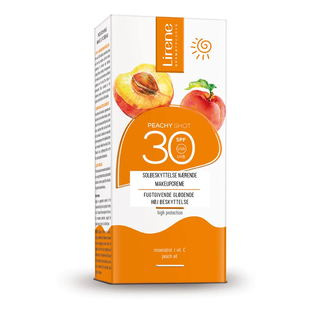 Lirene Nourishing Makeup Solcreme SPF 30 - 50 ml.