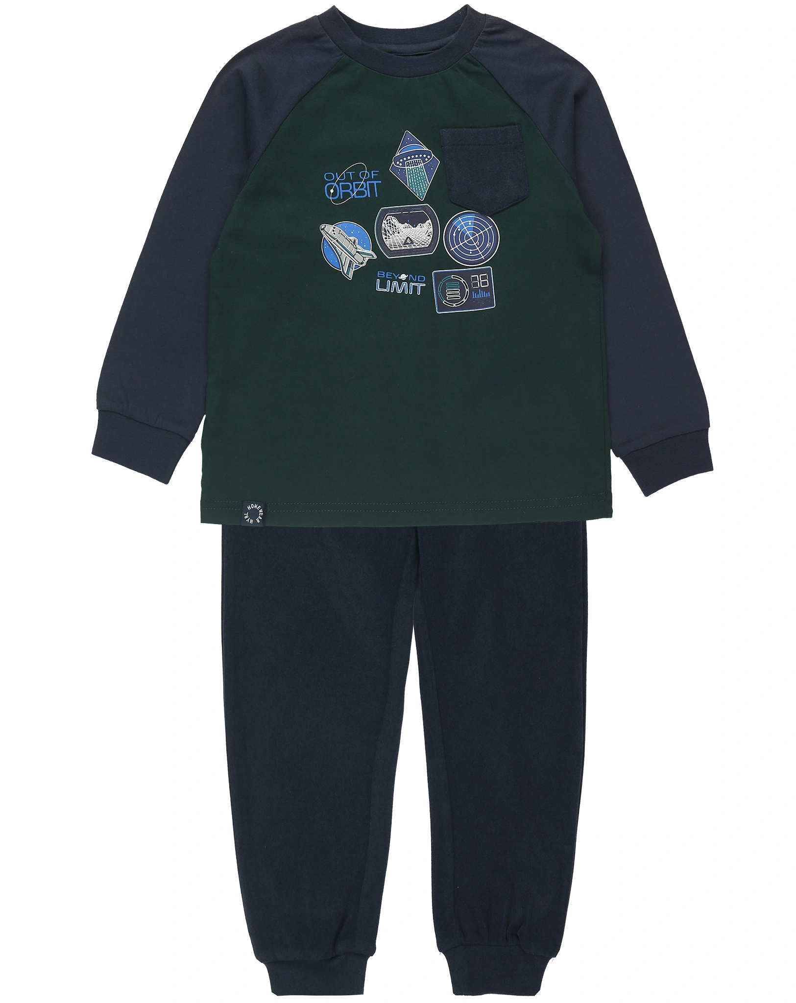 Schlafanzug LIMIT - GLOW IN THE DARK in dark navy
