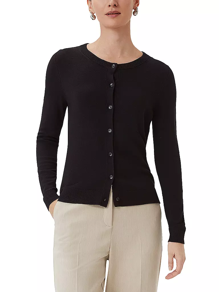 COMMA Strickjacke  schwarz