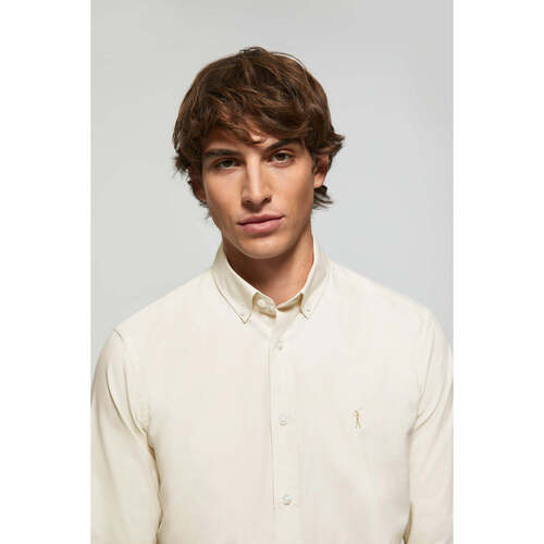 Polo Club - RIGBY GO SHIRT REG OXFORD Beige