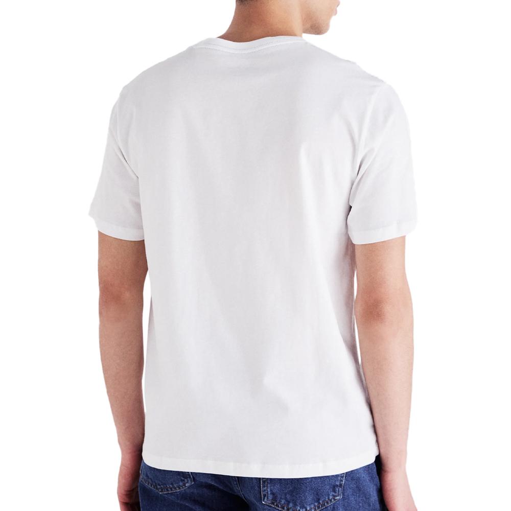 Pepe jeans T-shirt Blanc/Bordeaux Homme Pepe jeans Eggo AQW
