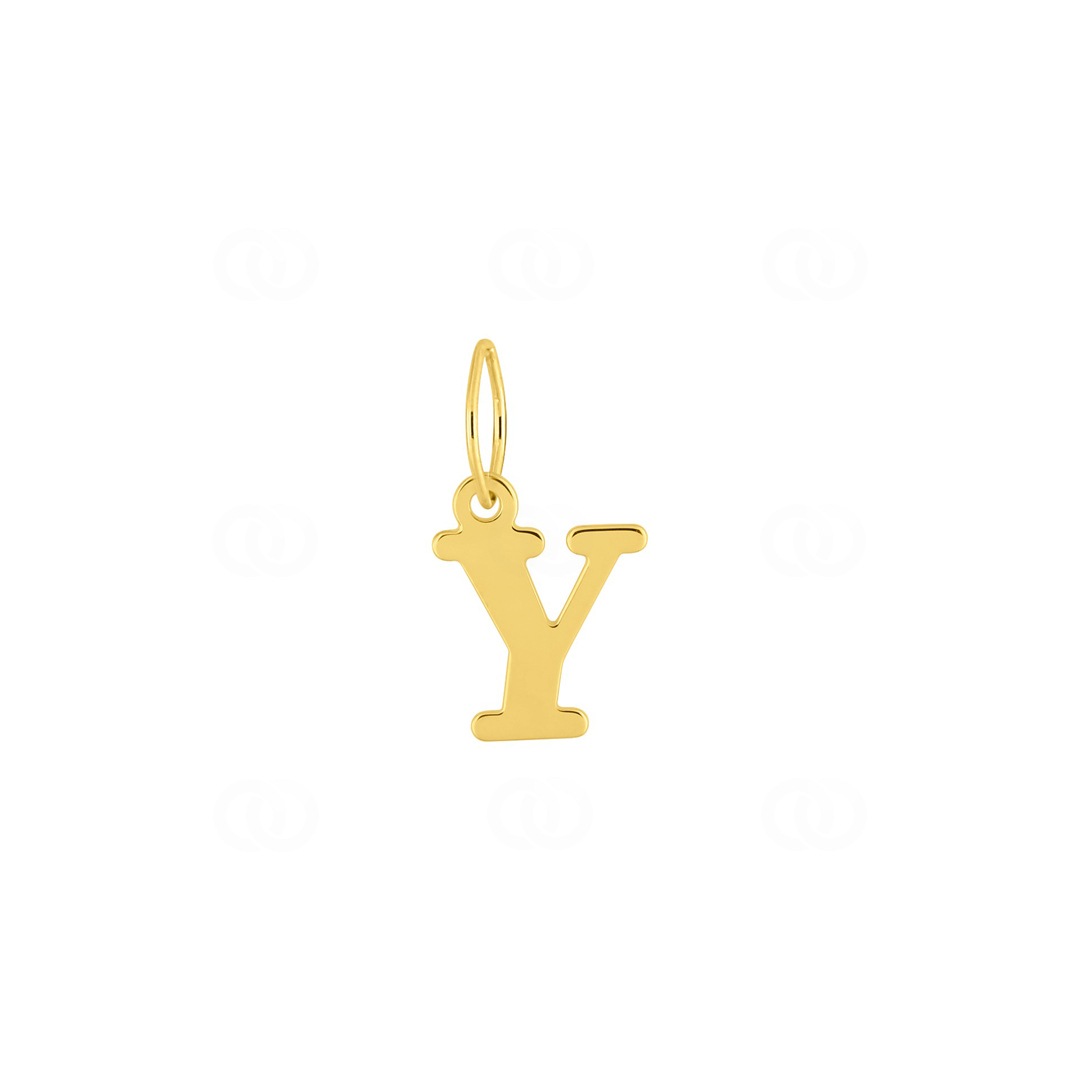 Anhänger 375/9 K Gelbgold Buchstabe Y
