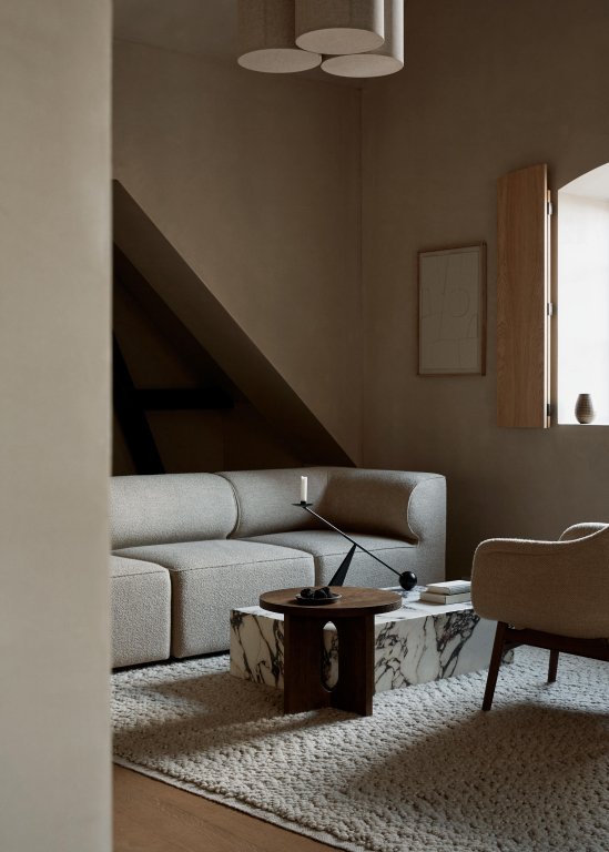 Audo Copenhagen Gravel vloerkleed 170x240 ivoor