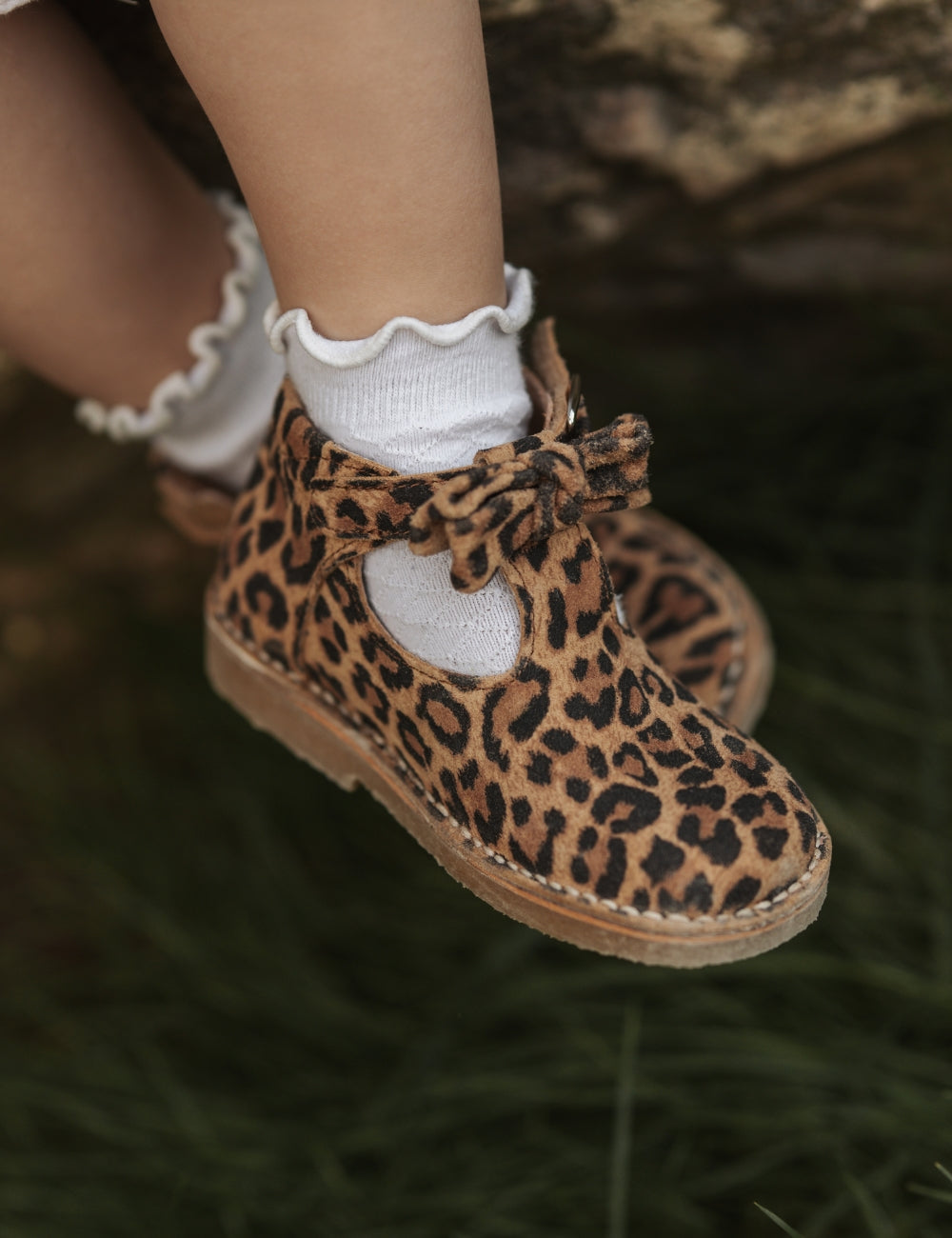 T-bar Bow - Leopard