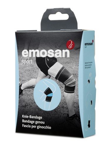 EMOSAN sport Knie-Bandage S 1 Stk