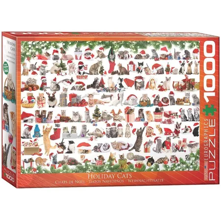 Eurographics Weihnachtskzatzen, 1000 Teile