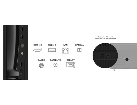 TCL - TV QLED 4K 164 cm 65T69C 4K QLED avec Google TV 2025