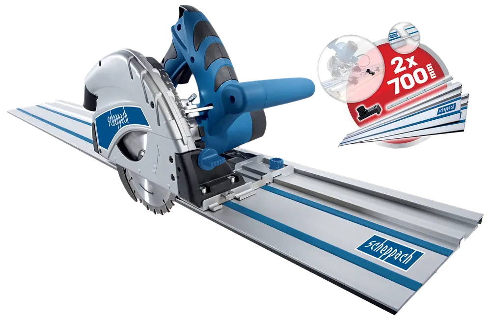 Scheppach Dyksav PL55 + skinne