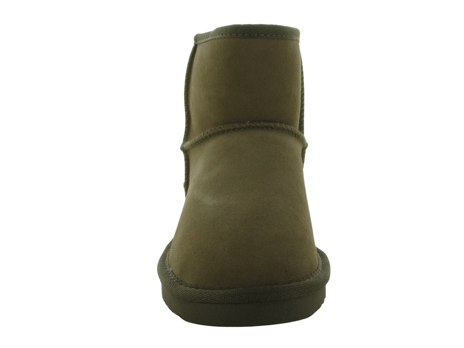 Esprit-100EK1W335 Cuir Velours Taupe