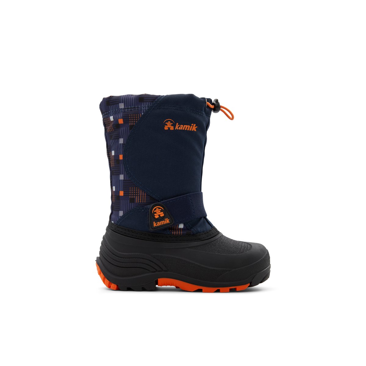 KAMIK-Snowowl4-jb-Bottes d'hiver - Semelle tracteur - Marine