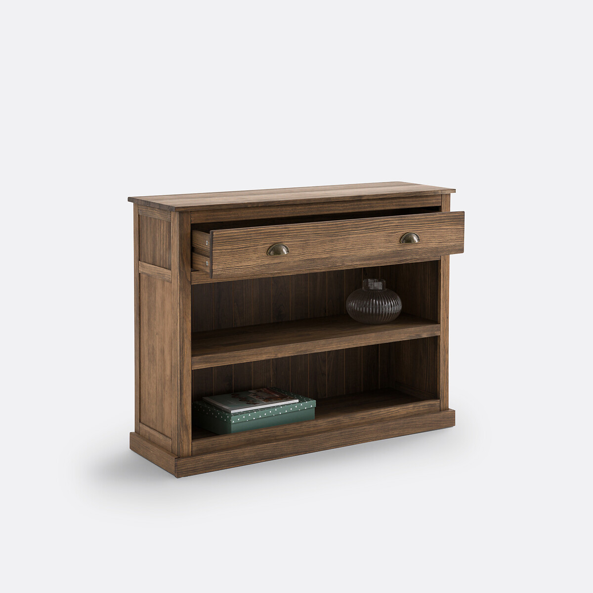 LA REDOUTE INTERIORS<br>Mesa de parede Lunja em MDF com folhagem sólida