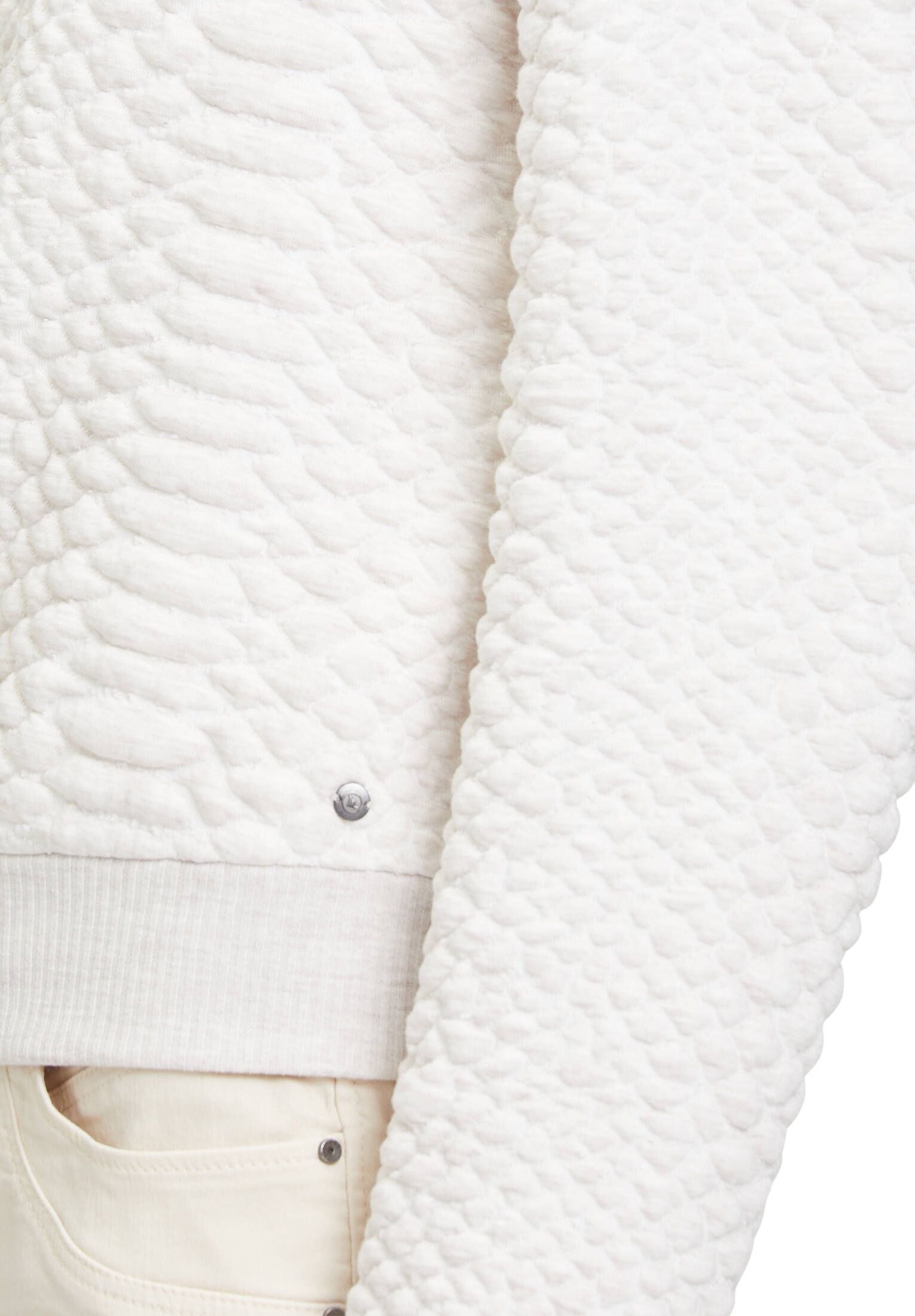 Betty & Co| Damen Sweatjacke mit Reißverschluss