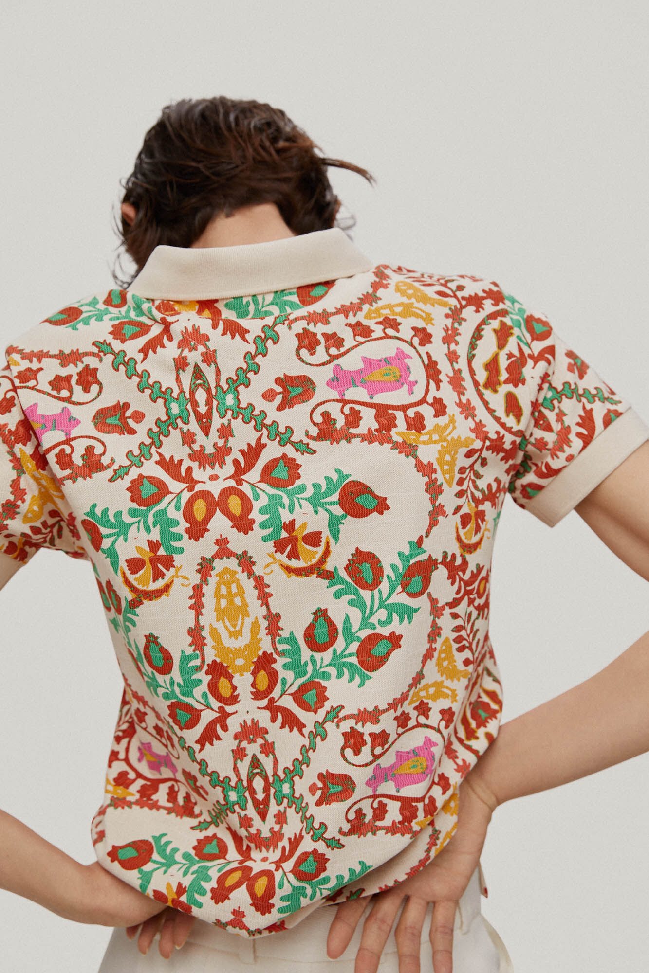 Camisa polo estampada de manga curta - Vários modelos