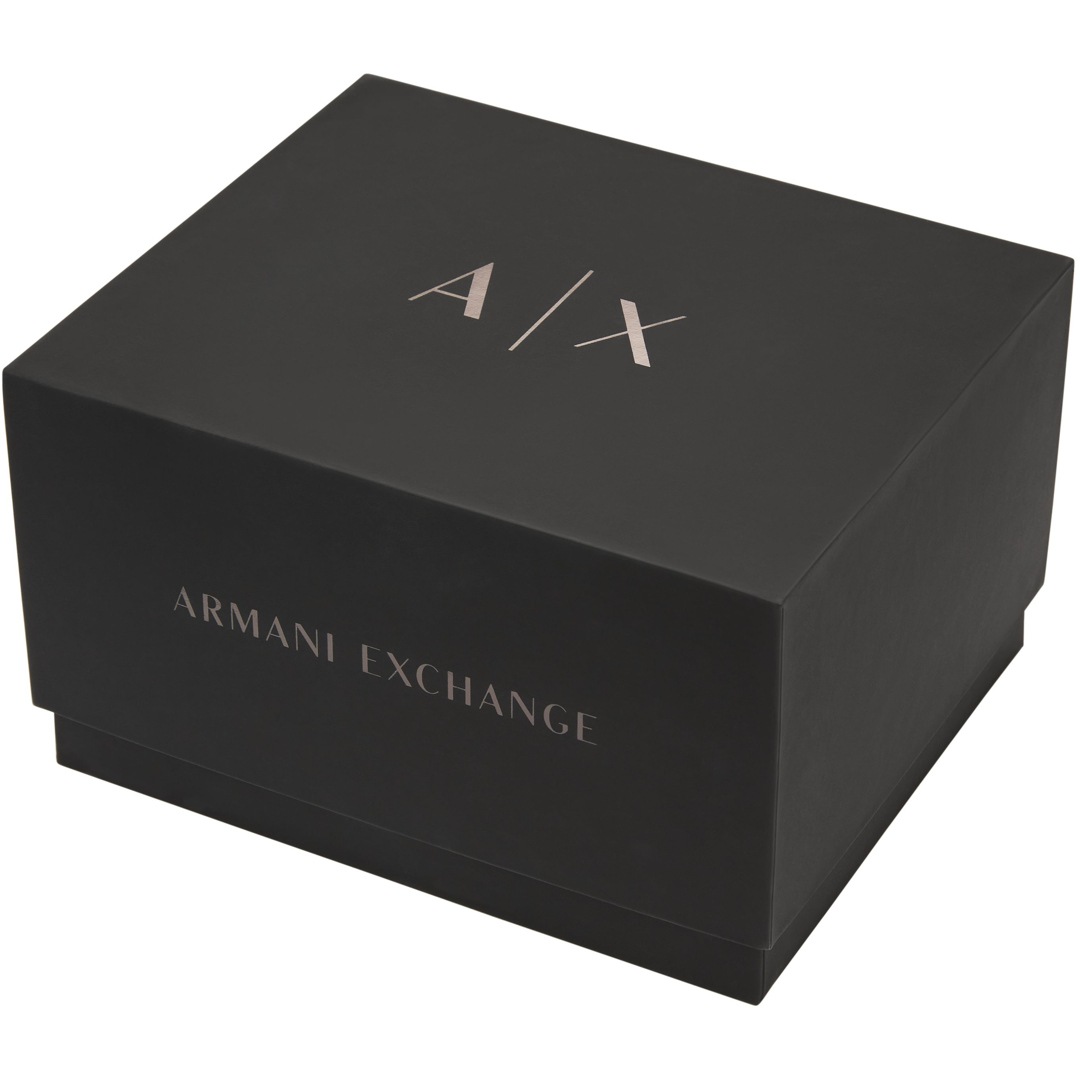 Armani Exchange Banks Day Date Set Schwarz