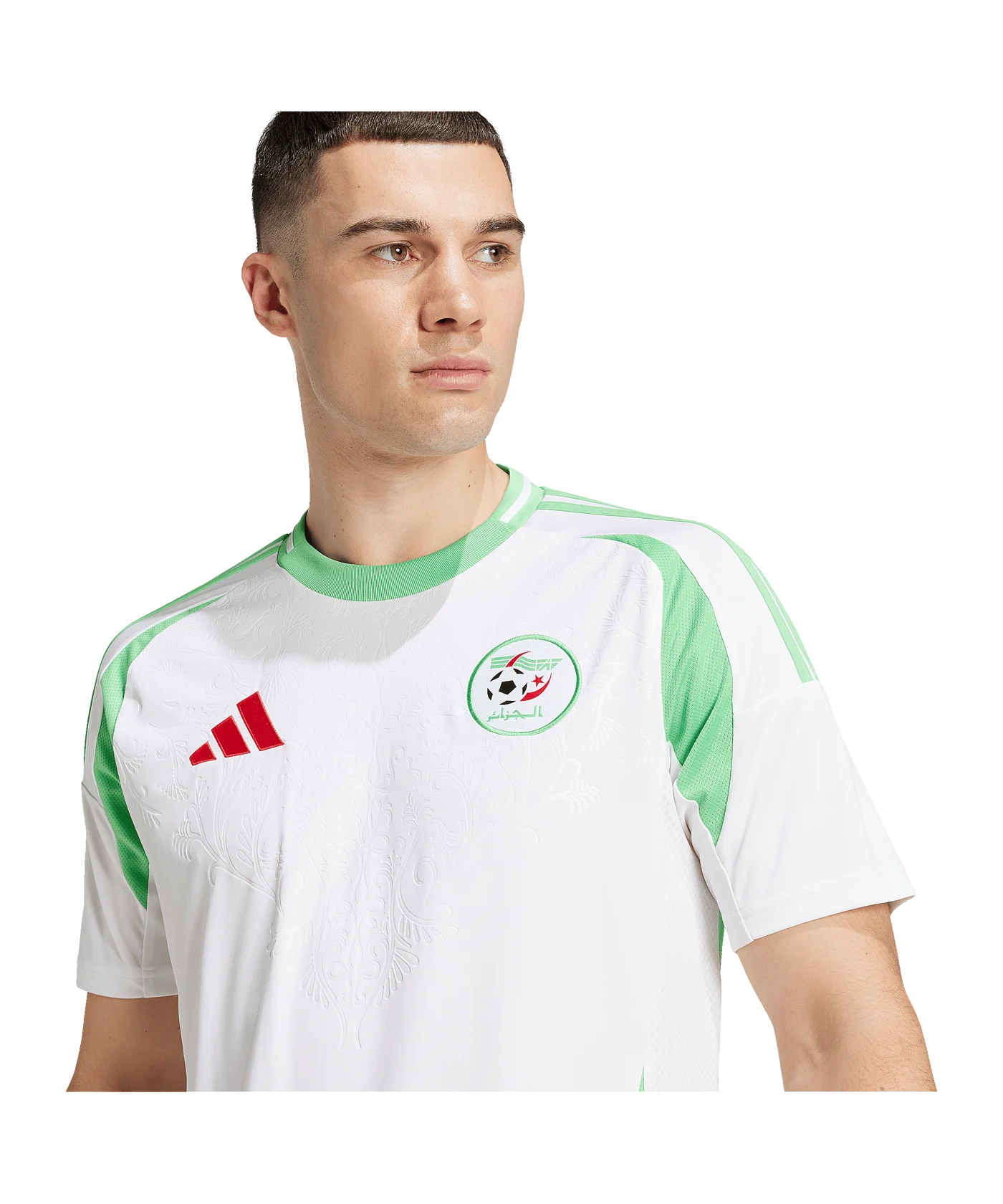 adidas Algerien Trikot Home 2024 Weiss