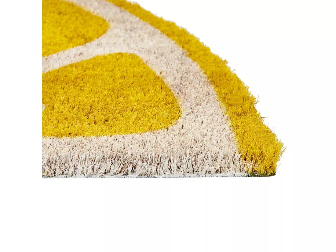 Paillasson IJEN 40 x 60 cm Fibre de coco Jaune