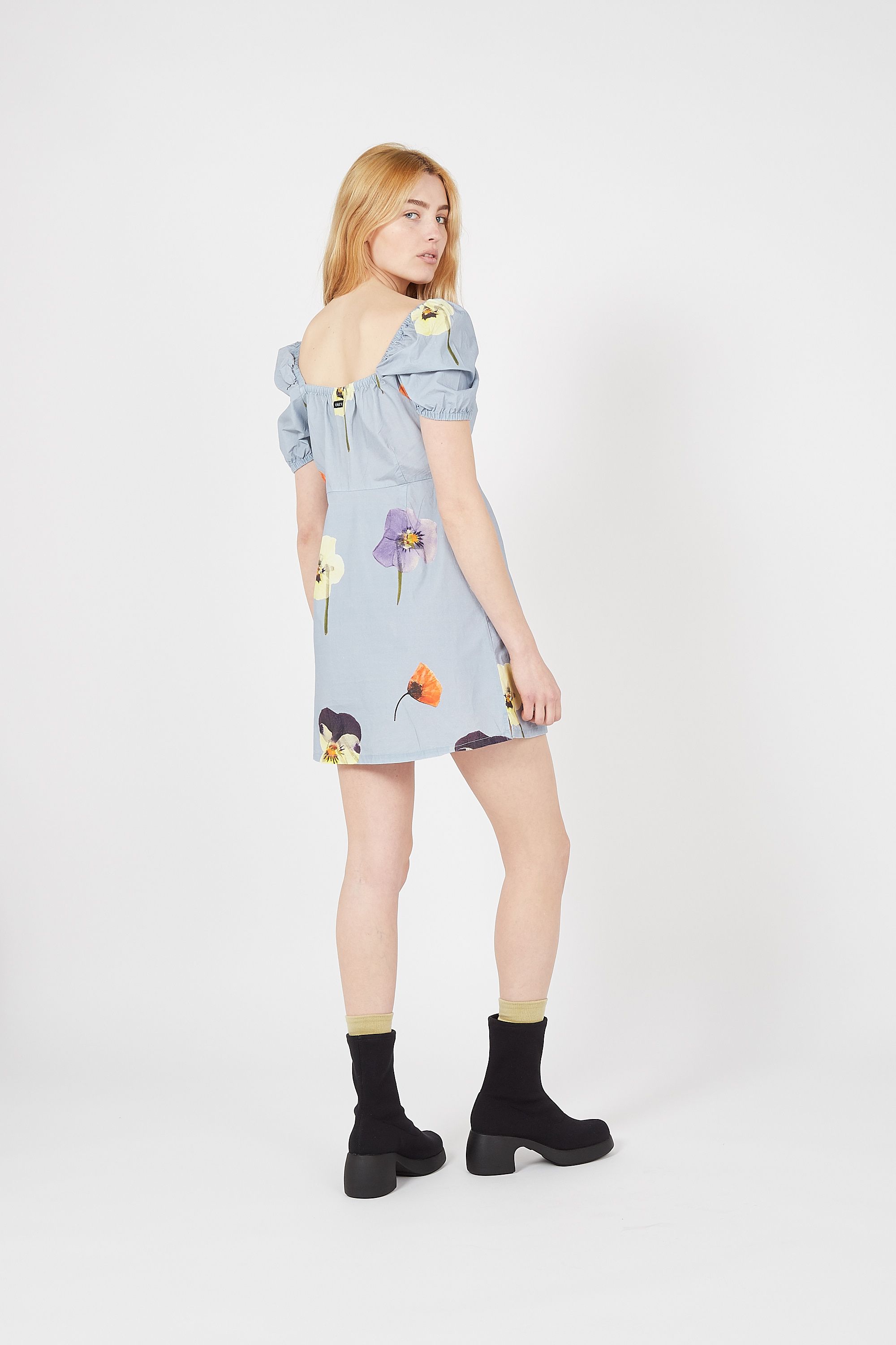 OBEY Robe REDUX DRESS Multicolore