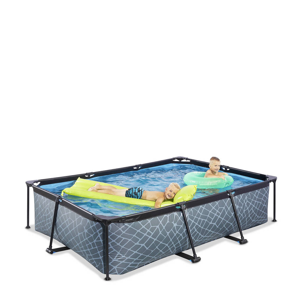 Prima zwembadFrame Pool 300x200x65cm (12v Cartridge filter) - Grijs