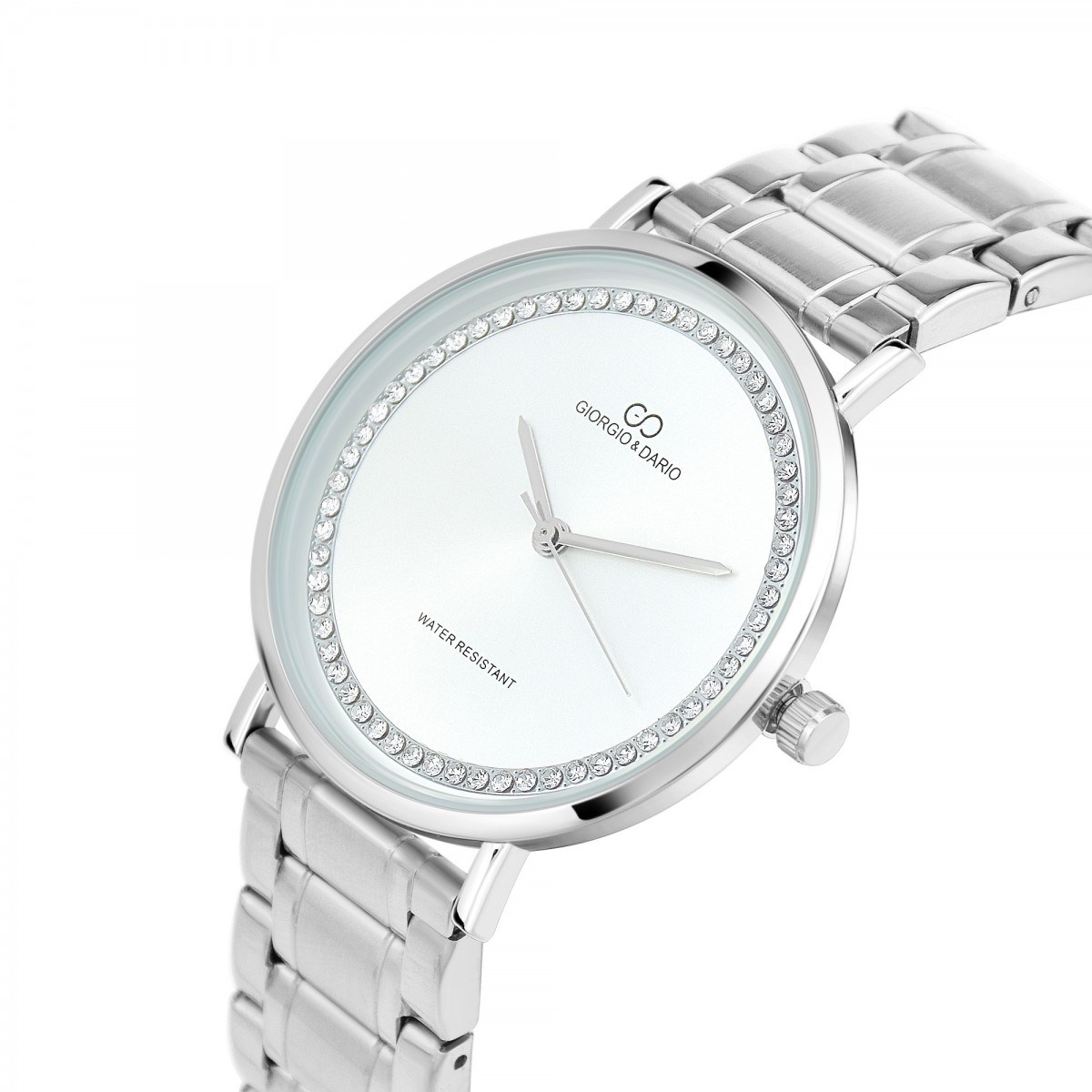 Montre Lou élégante ornée de Cristaux scintillants SC Crystal