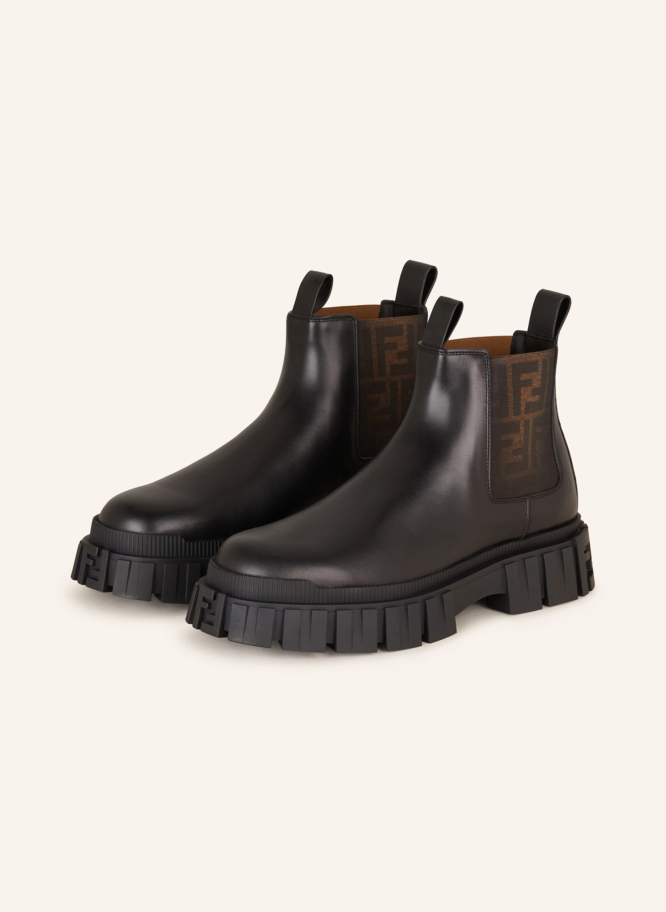 FENDI Plateau-Boots FF ELASTIC