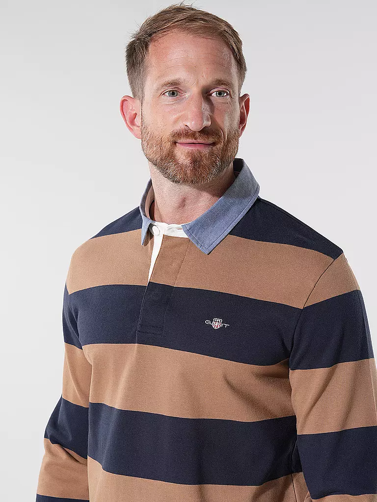 GANT Rugbyshirt olive
