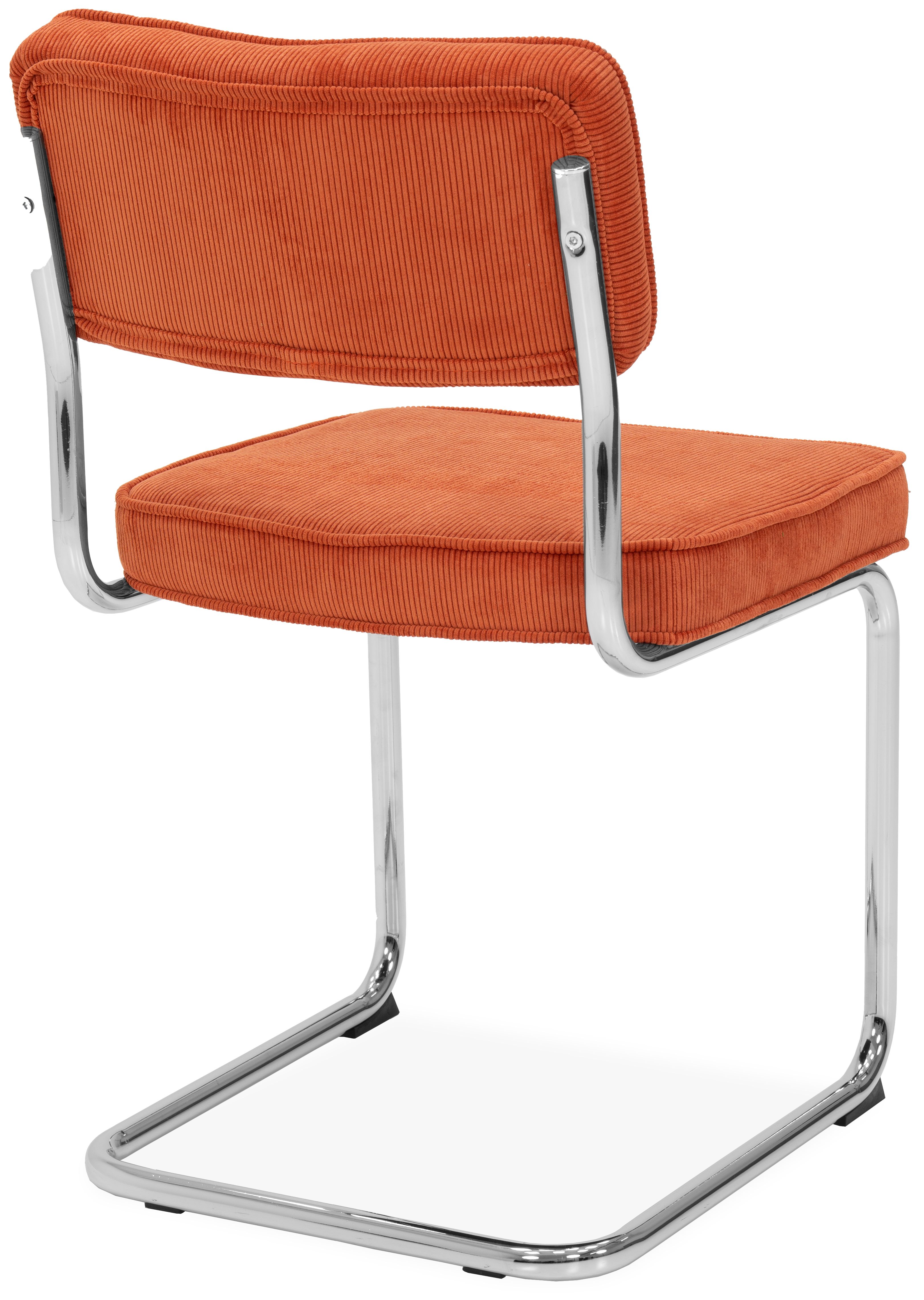 Eetstoel Oranje Yin B48 x D48 x H85 cm