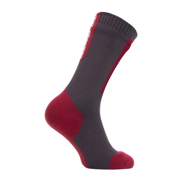 Sealskinz -  Sealskinz Socken Runton grau rot weiß
