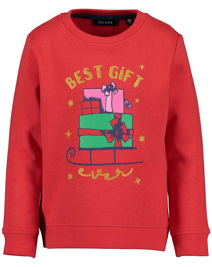 Sweatshirt BEST GIFT EVER in rot