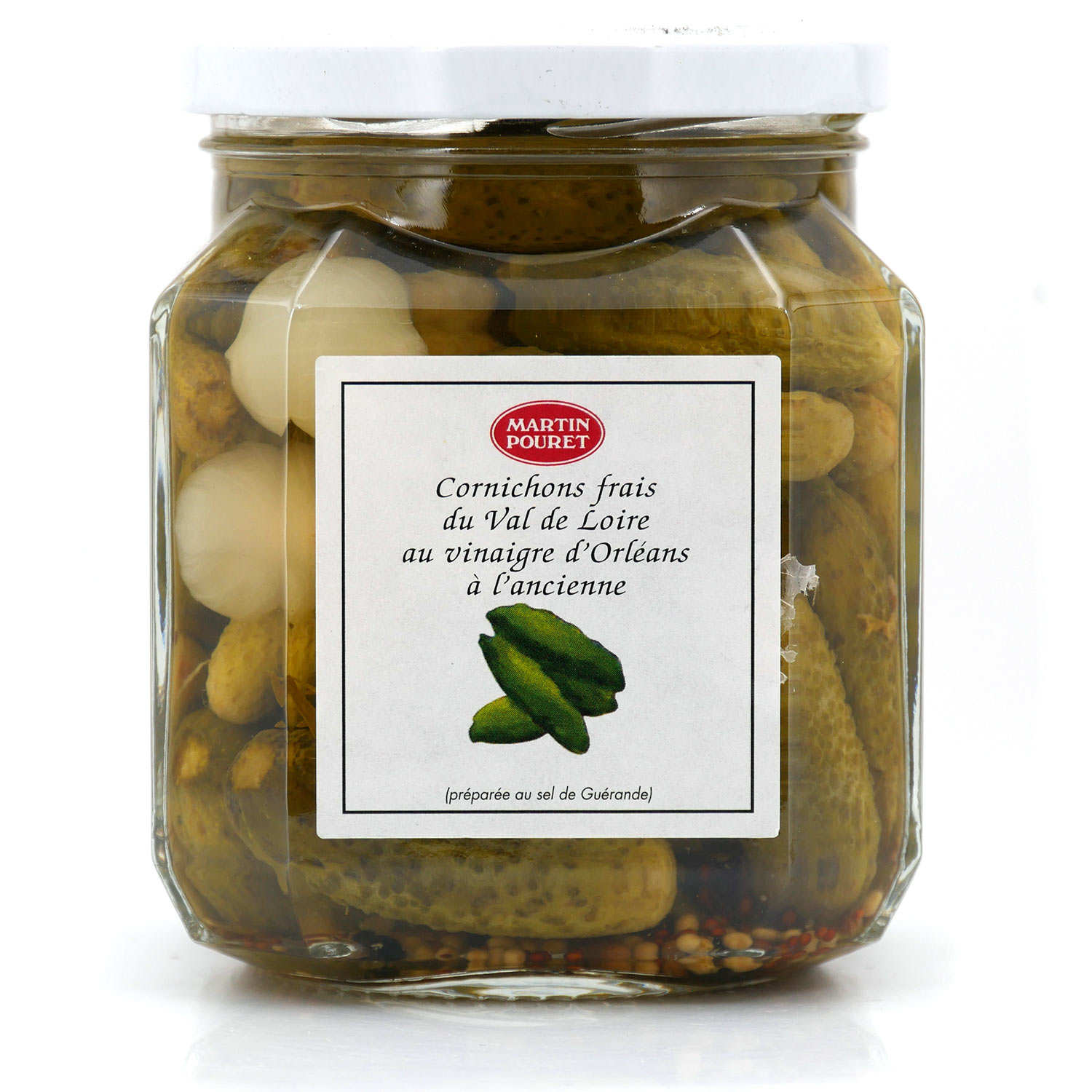 Cornichons français du Val de Loire au Vinaigre d'Orléans
