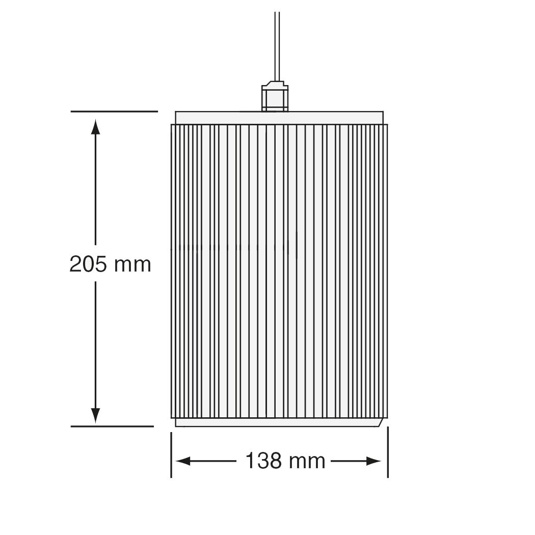 Audiophony SHP510 5 inch hangende luidspreker wit 10W - 100 volt (per stuk)