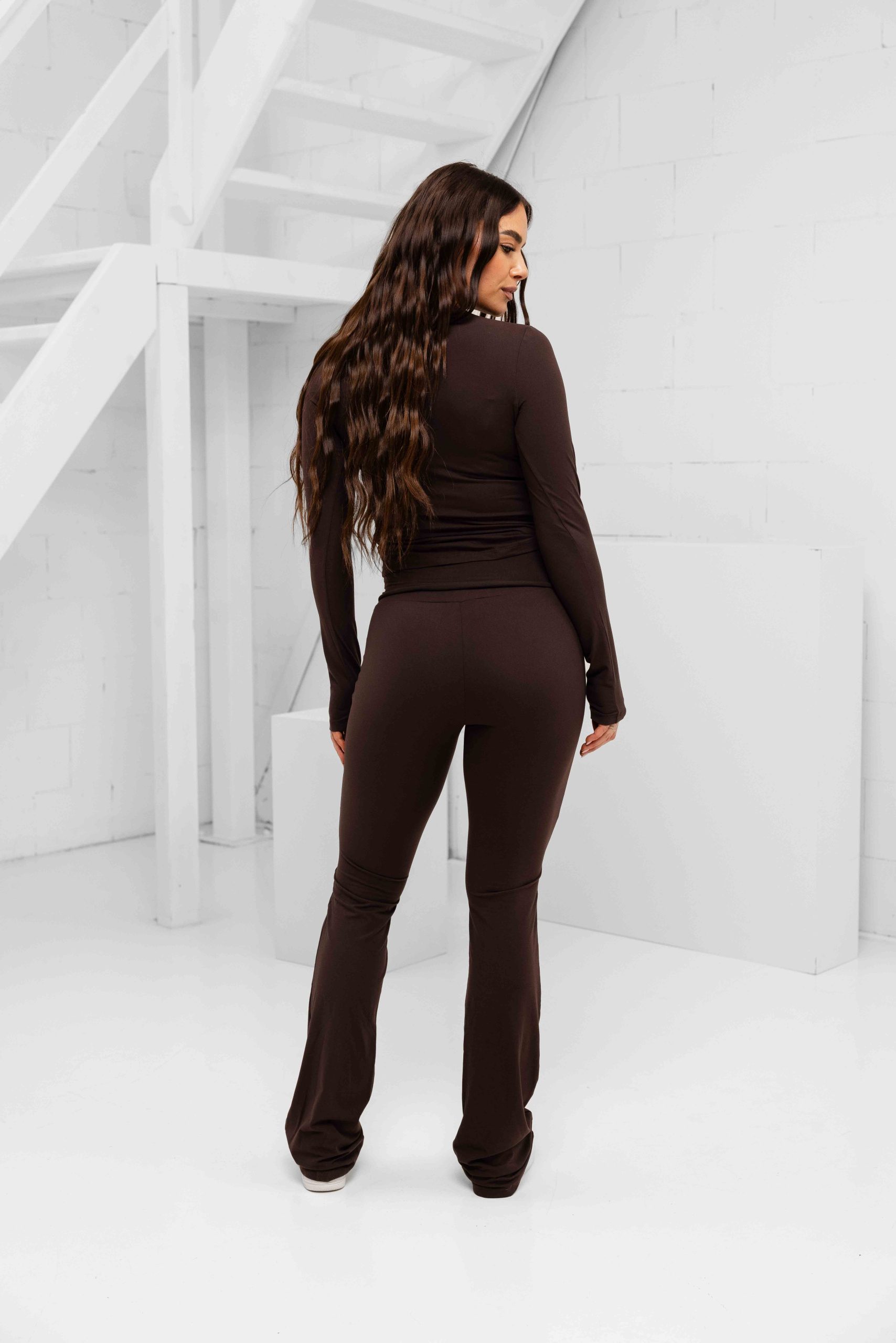 Unique The Label Nena Pants Dames Bruin