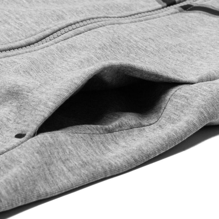 Nike Sweat à Capuche NSW Tech Fleece - Gris/Noir Enfant