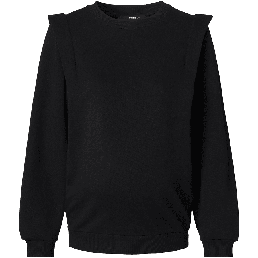 SUPERMOM Pullover Buckley Black