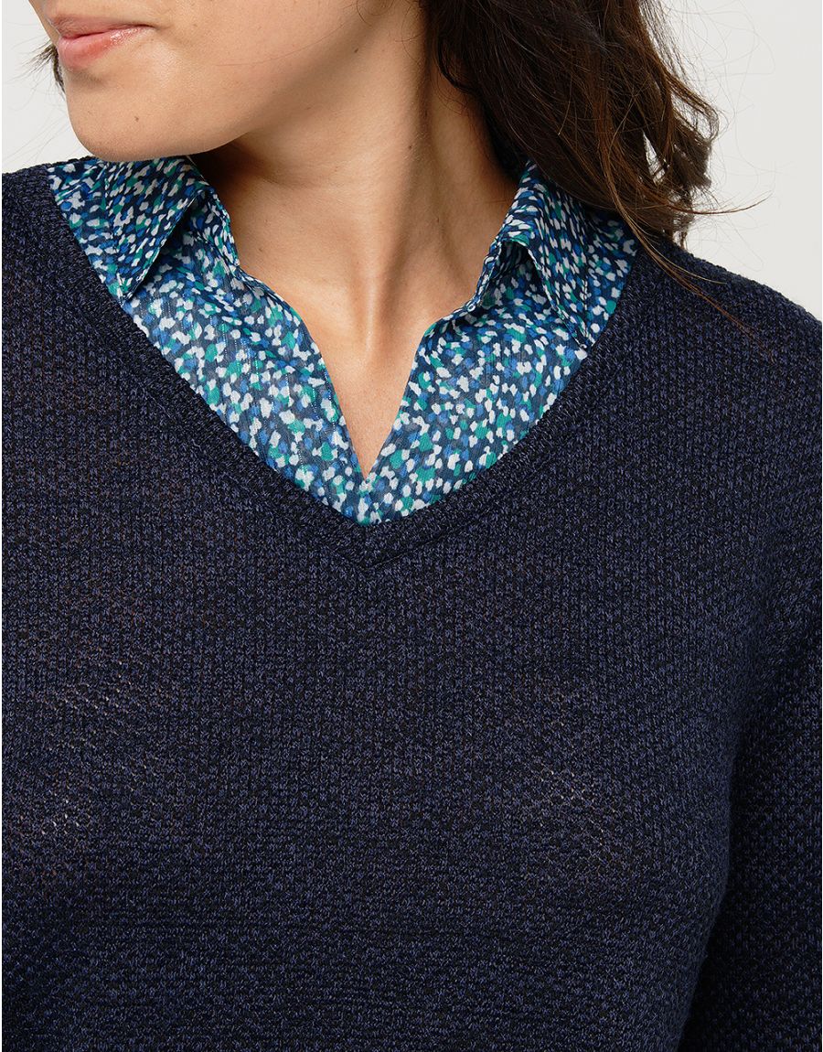 Pull marine col V