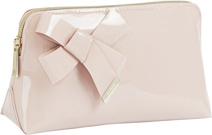 Ted Baker NICOLAI Knot Bow Makeup Bag Pl-pink