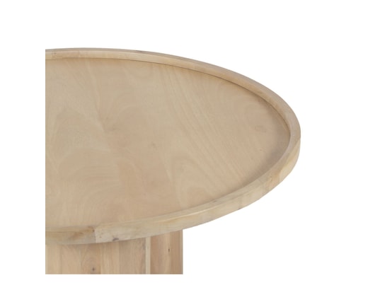 BOIS ET CHIFFONS CONCEPT - Table basse ronde - mango barloo