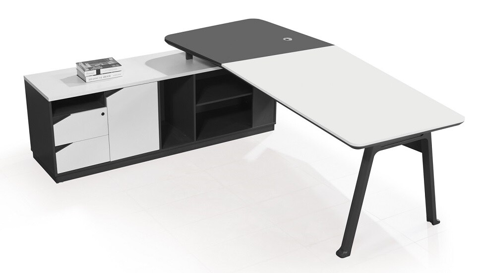 Jet-Line Schreibtisch CAROLINA links