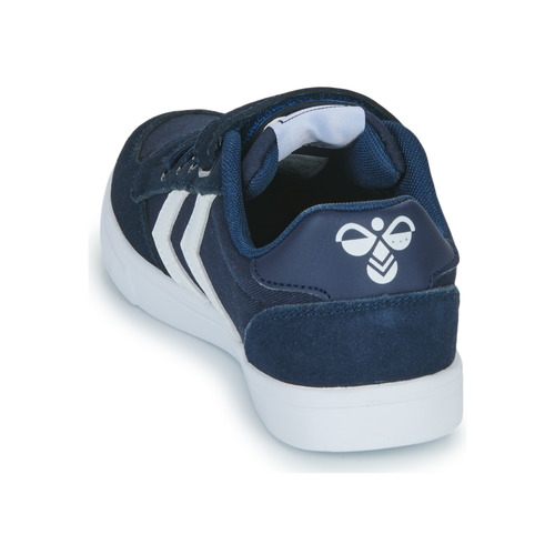 hummel - SLIMMER STADIL LOW JR - Marine