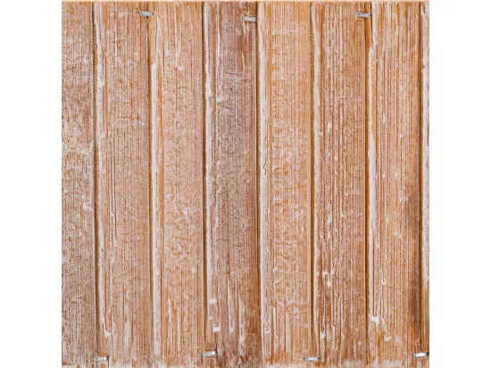 Panier rectangulaire en bois marron 30.5x14.5x11h