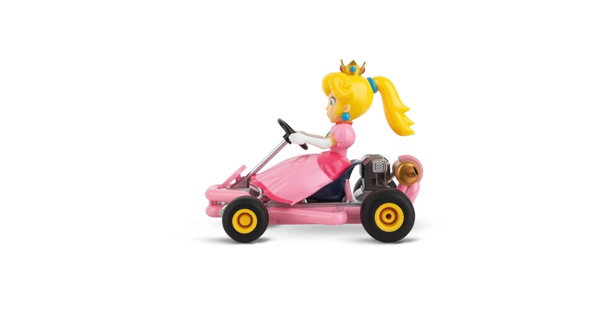 Carrera2,4GHz Mario Kart Pipe Kart, Peach RC  (schaal 1:18)