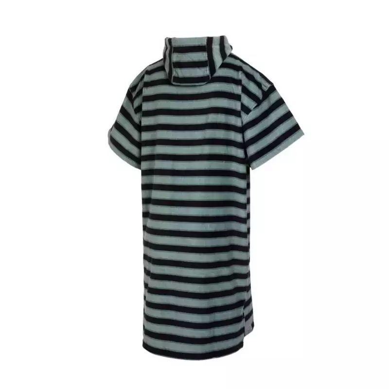 Poncho MYSTIC Velours AOP Grey/Blue